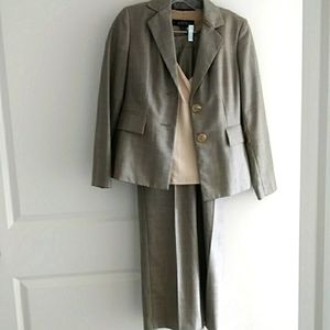 Kasper 3 piece suit Jacket, shell top and pants